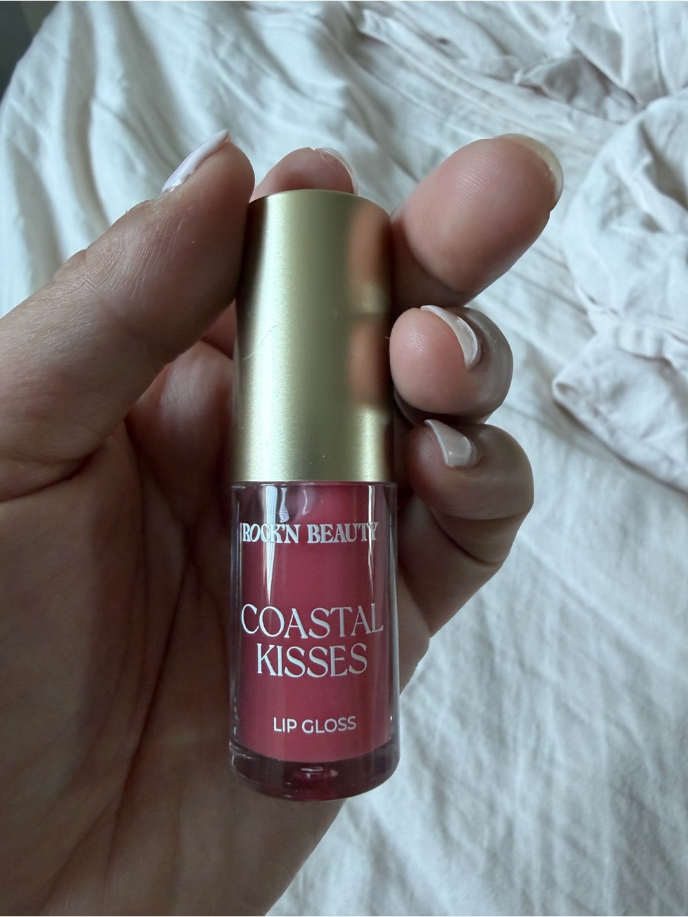 Coastal Kisses Lip Gloss - Rose Pink